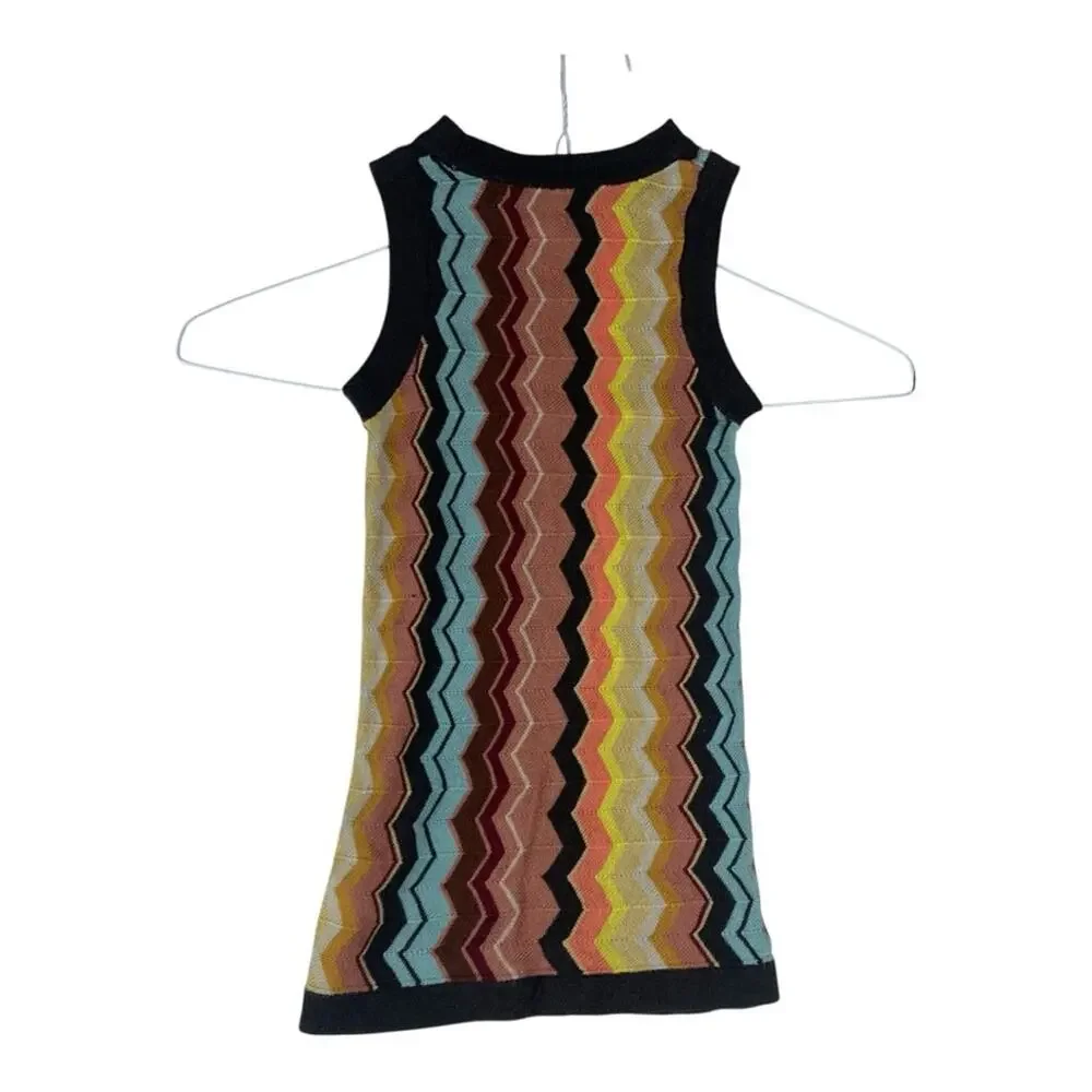 Missoni target size 2 t Kids iconic knit zig zag dress sleeveless match mom